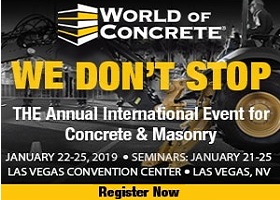 World of concrete 2019