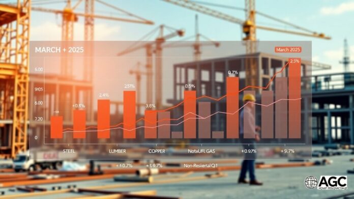 Construction Input Prices in the US Rise