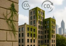 Living Building Materials Driving Urban Carbon Reduction
