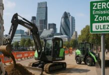 Londons Zero Emission Construction Site