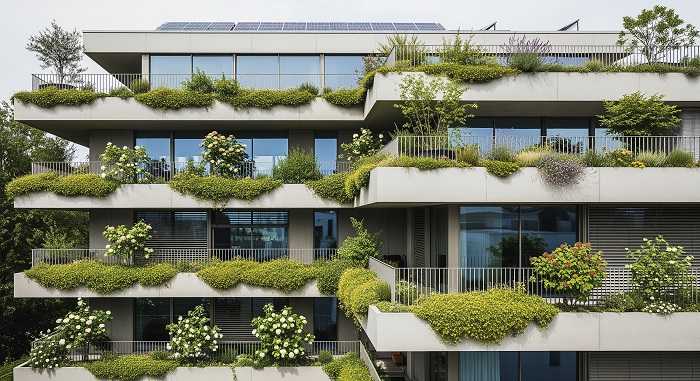 Modern building
