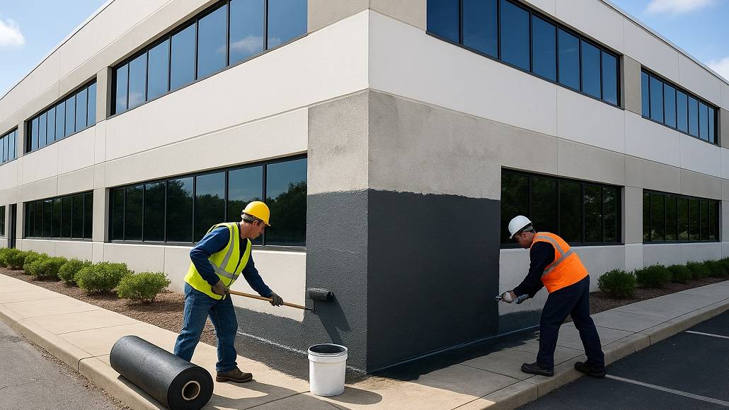 What are the benefits of commercial waterproofing?