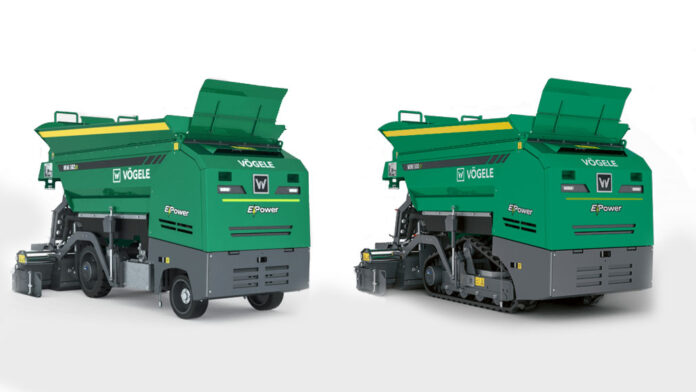 Wirtgen Vogele Launches Battery Powered Mini Pavers Models