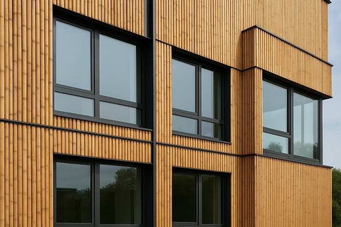 sustainable bamboo construction material