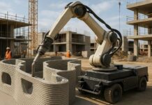 3D printed concrete structures