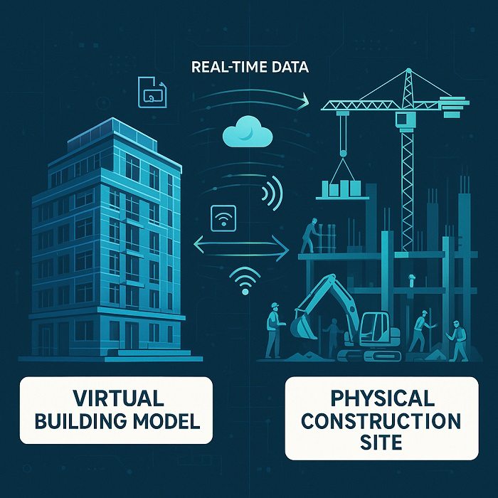 Digital Twin Technology: Bridging Virtual Design and Physical Construction Reality