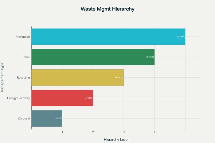 Sustainable Construction Waste Management Hierarchy
