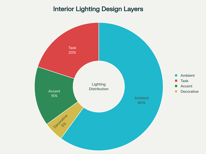 Interior Lighting Design: Four Essential Layers and Their Applications