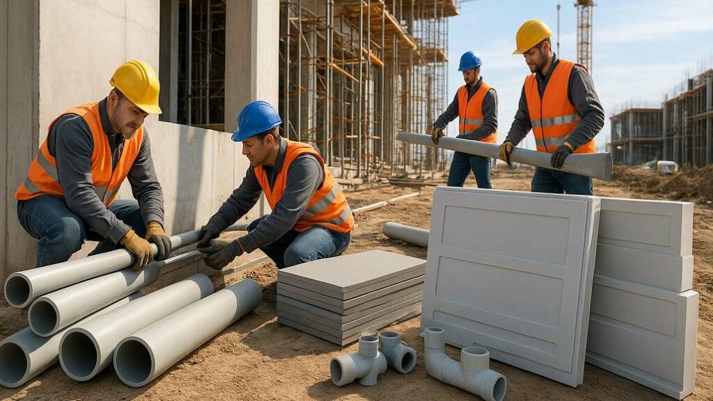 Plastic Injection Molding in Construction Projects