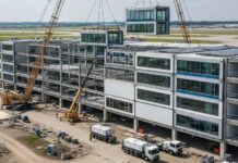modular and precast construction in terminal projects