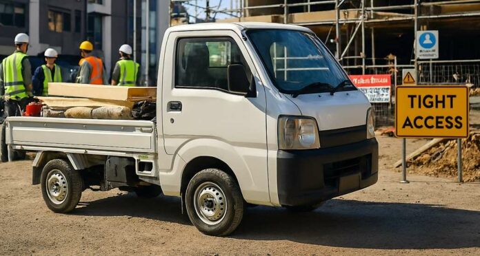 Kei trucks for construction sites