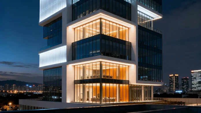 architectural lighting modern buildings