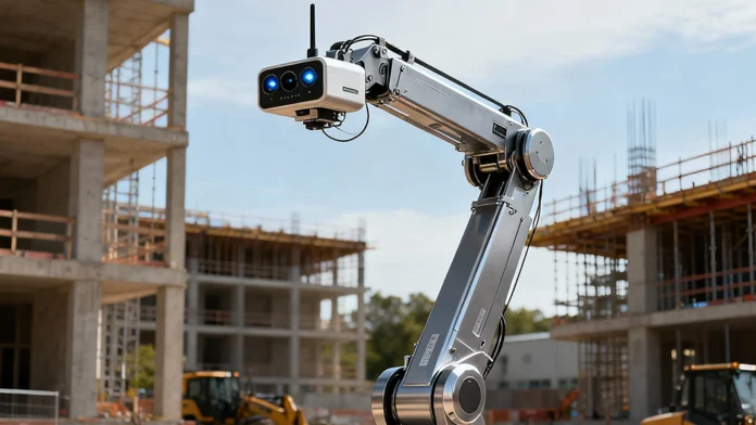 autonomous cranes construction logistics