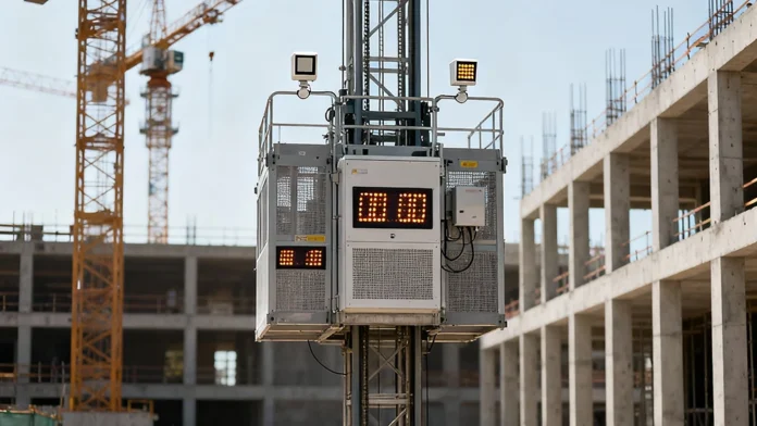 remote monitoring construction lifts