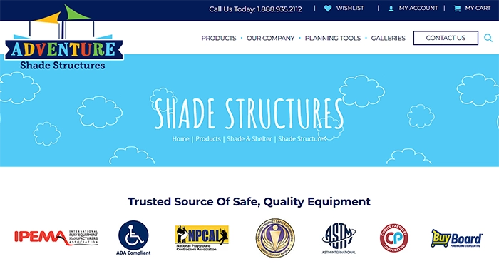 Adventure Shade Structures