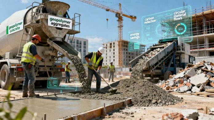 Geopolymer Recycled Concrete for Circular Economy