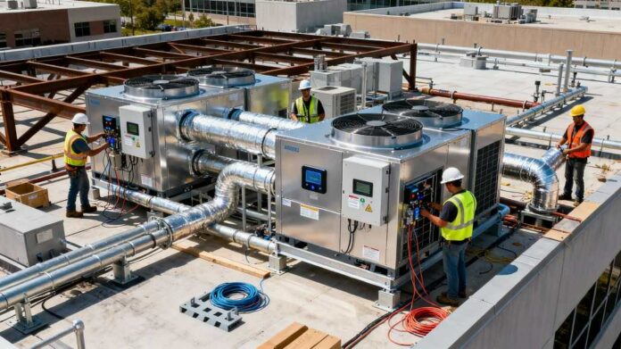 HVAC retrofits modern construction