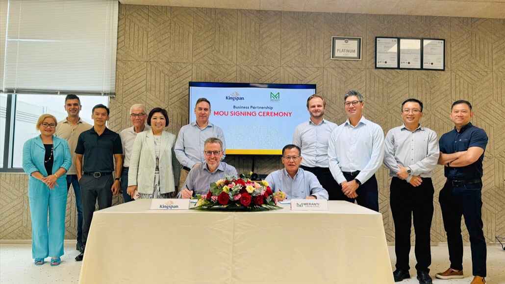 Kingspan Meranti Green Steel partnership