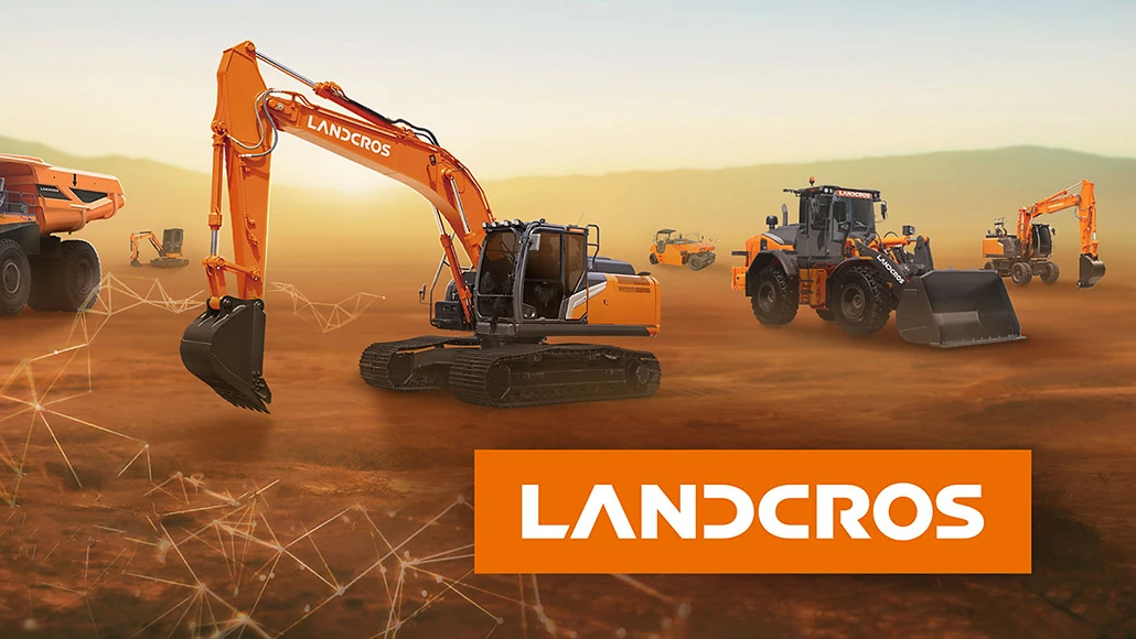 HITACHI Construction Machinery Rebranding as Landcros