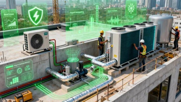 heat pumps hybrid systems natural gas