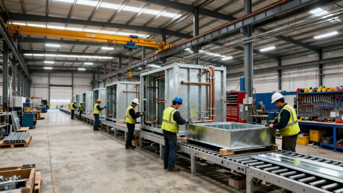 modular prefabricated HVAC MEP systems