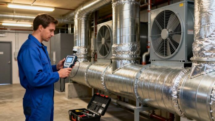 ventilation ductwork commissioning