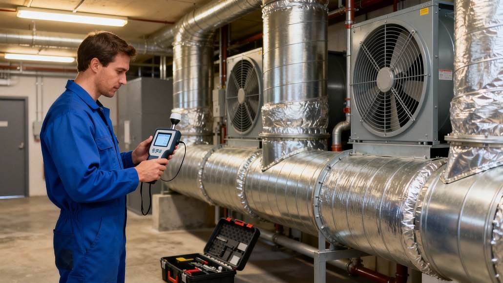 ventilation ductwork commissioning