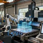 10. Robotic-manufacturing-facility-with-CNC-machines-receiving-direct-BIM-instructions