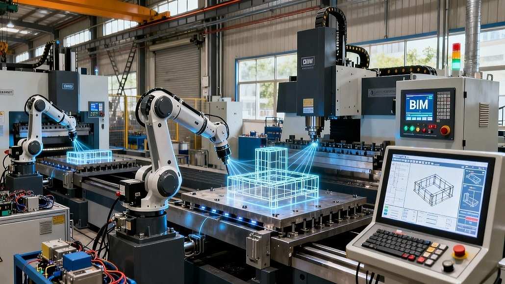 Automationready BIM models for robotic and CNC fabrication