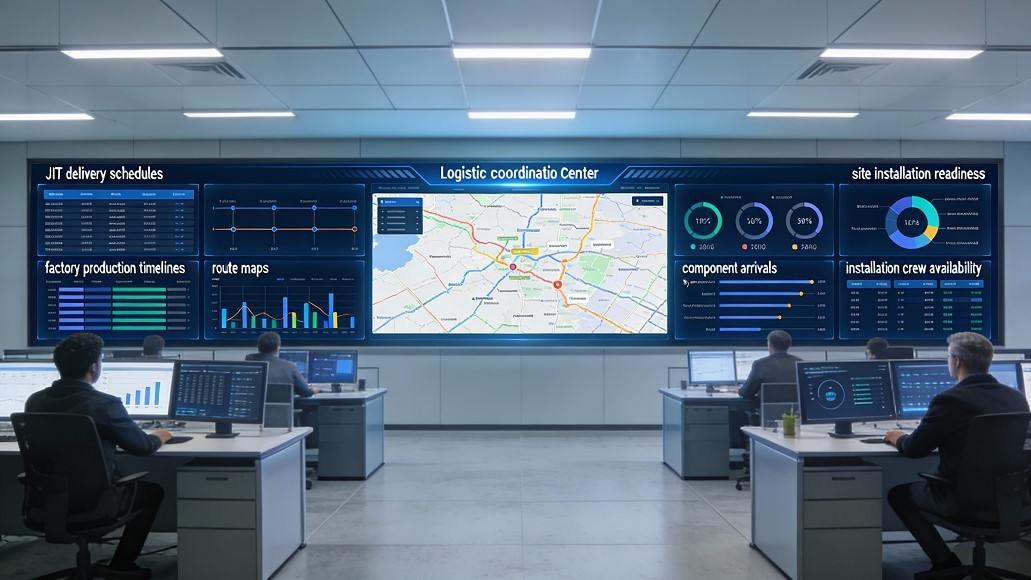 Justintime logistics delivery