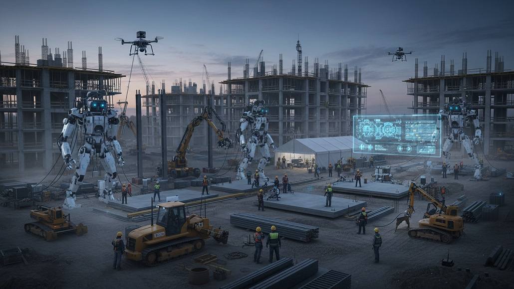 Humanmachine collaboration construction