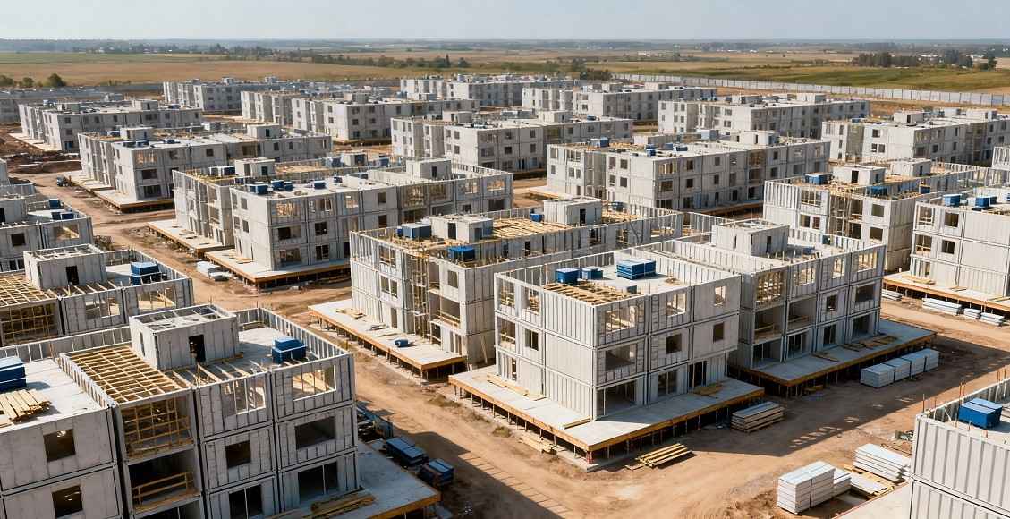 Standardized building platforms for highvolume construction scalability