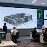 7. BIM-coordination-center-with-multiple-teams-collaboratin-on-integrated-digital-models