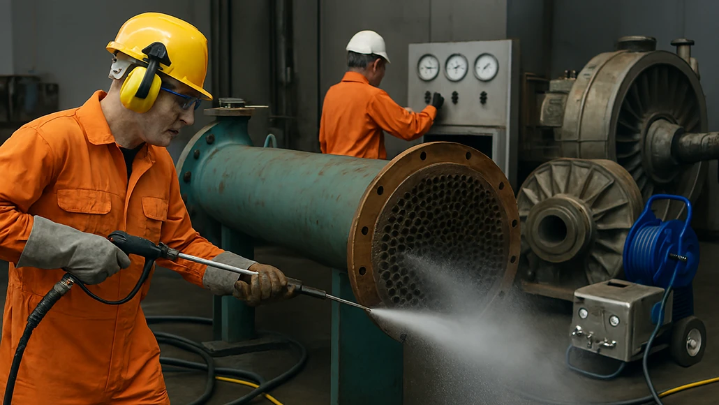 Affordable heat exchanger and turbine cleaning methods