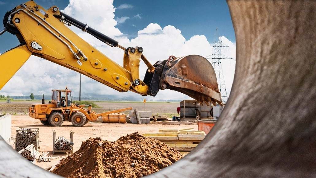 Leasing heavy construction equipment economic relief