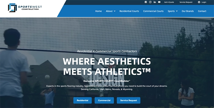 SportsWest Construction