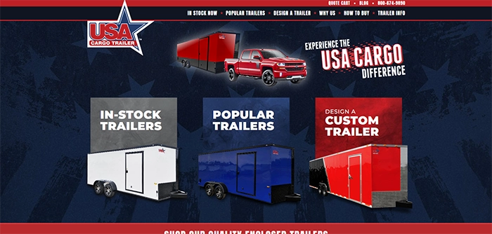 USA Cargo Trailer