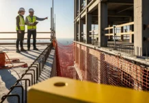 mitigate risks from falling objects on high rise site