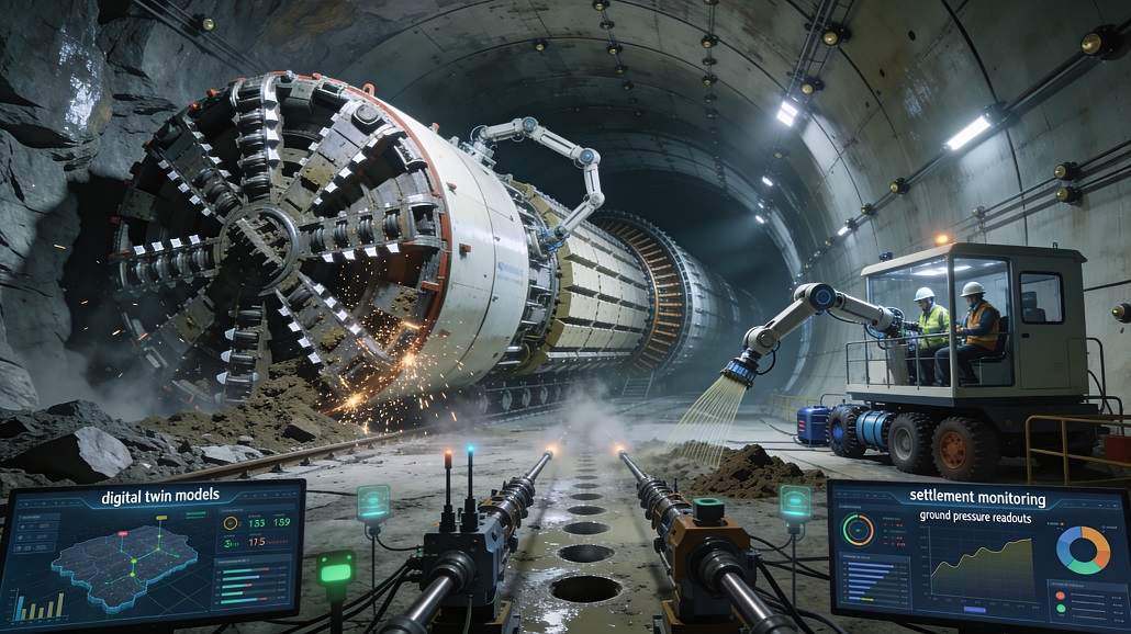 Advanced tunnelling equipment