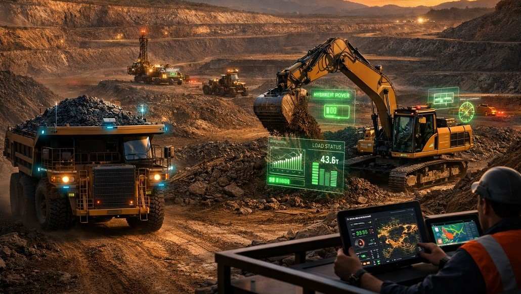 Smart mining machinery