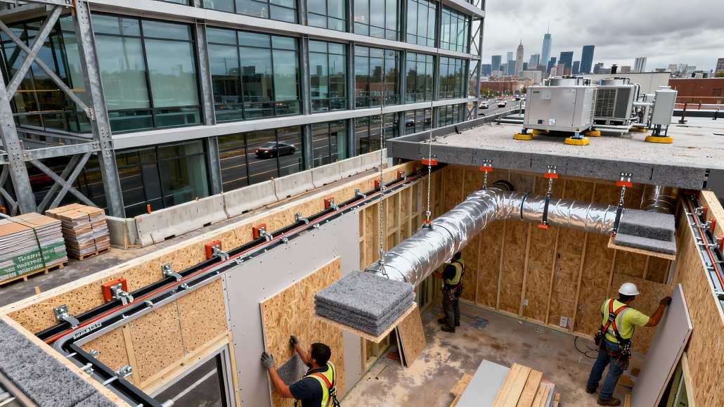 acoustic performance materials urban developments