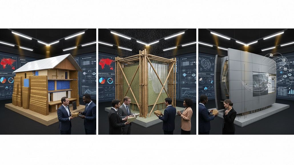 climate adapted construction materials global markets