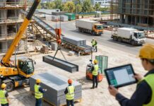 Material Handling Systems Improving On-Site Logistics Management construction material handling systems