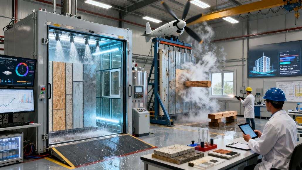 durability testing exterior building components