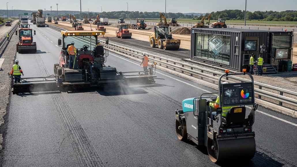 road construction machinery