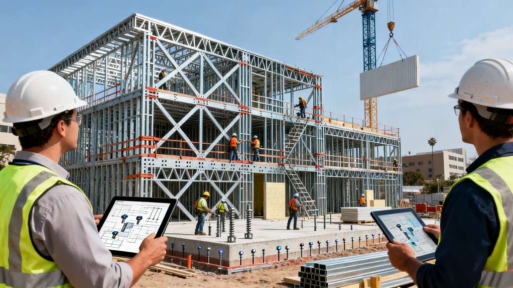 structural load management lightweight building systems