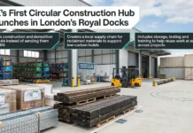 UK Launches Circular Construction Hub in London Royal Docks Circular Construction Hub