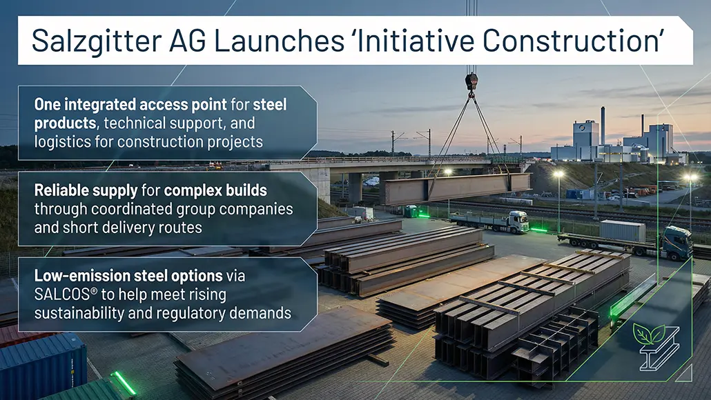 Salzgitter Initiative Construction to Boost German Market