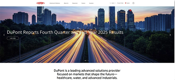 Most Elastic Polymer Network Technology DuPont