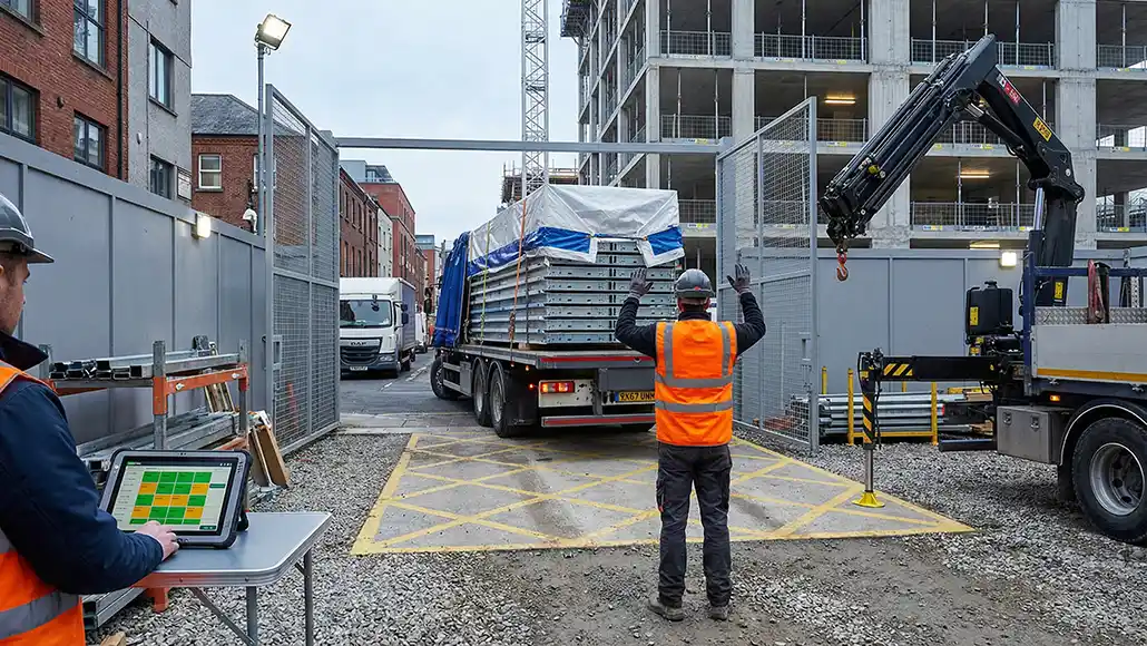 construction logistics planning project timelines